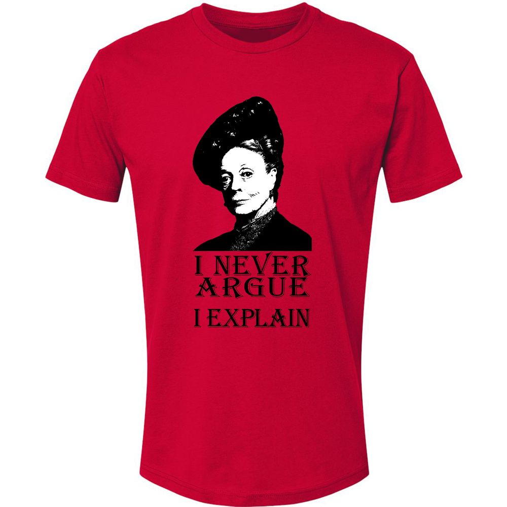 I never argue - Red - 6