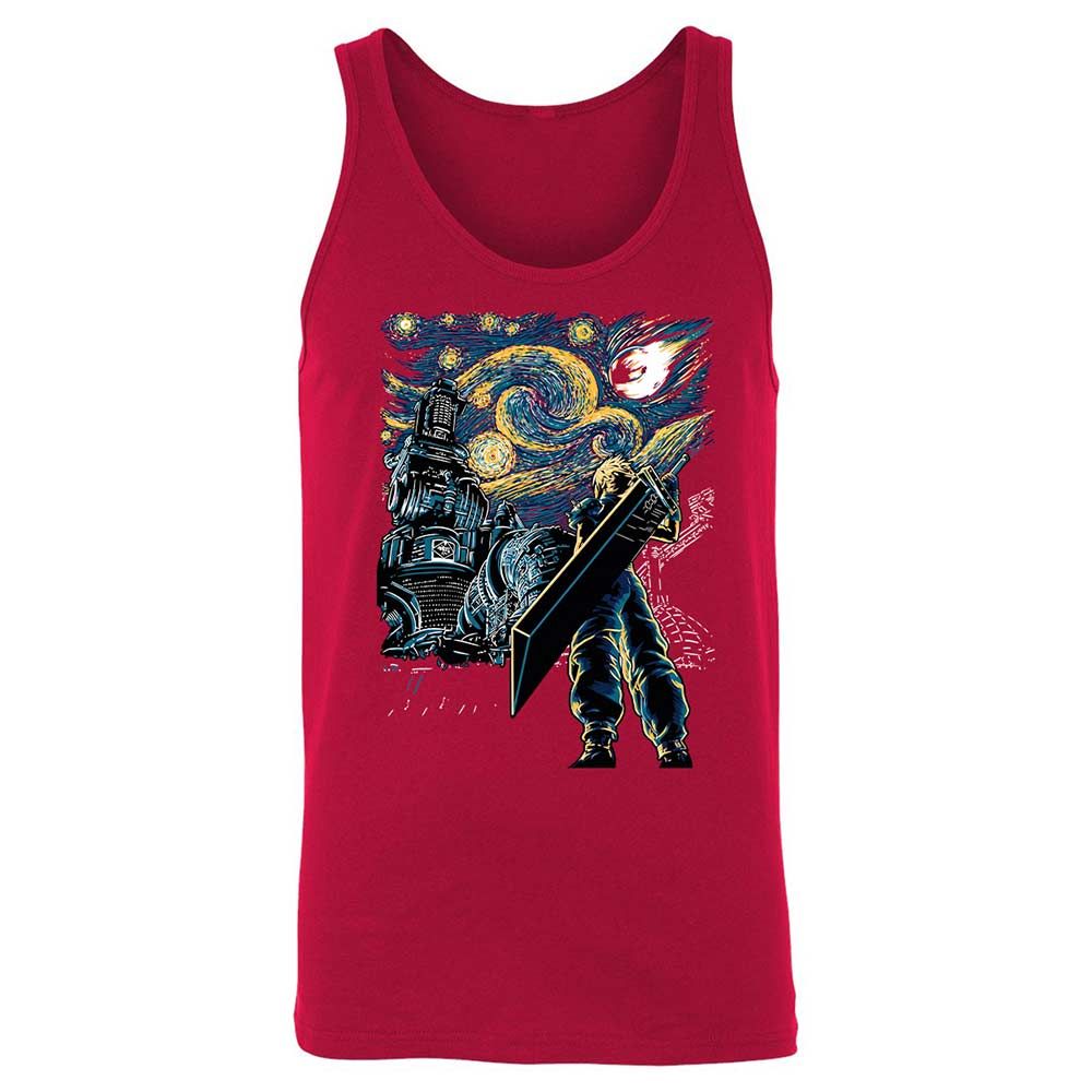 Unisex Jersey Tank - E4JZMP49 - Red - 6