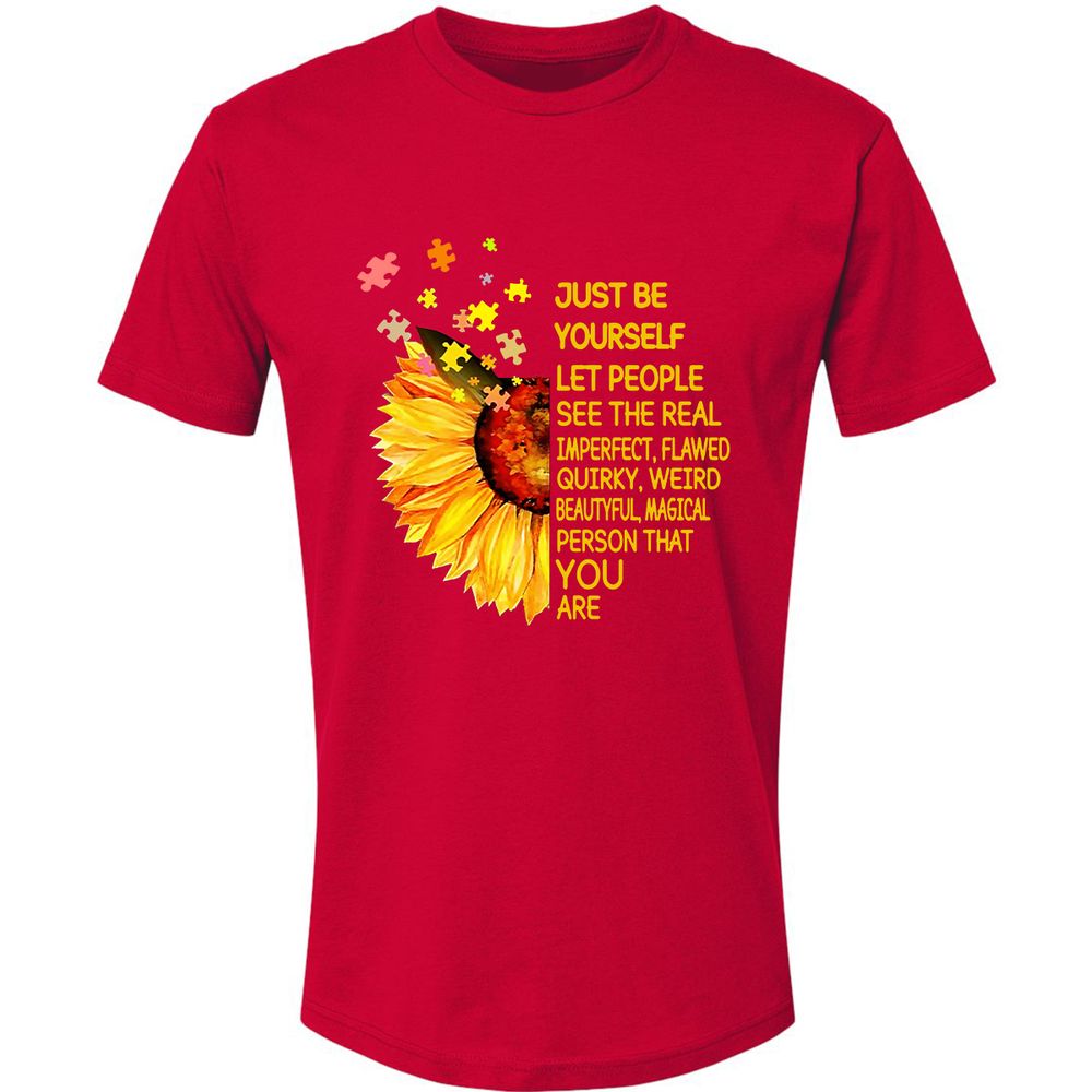 Premium Unisex T-Shirt - EZ8278GR - Red - 6