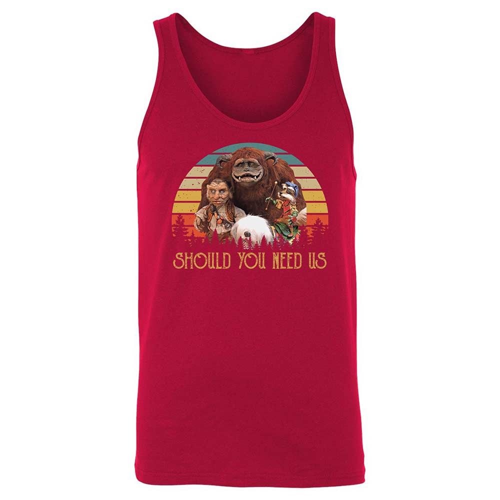 Unisex Jersey Tank - N8RK6QES - Red - 6