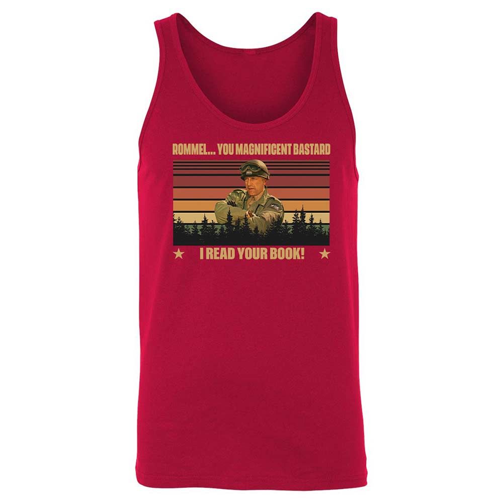 Unisex Jersey Tank - VL4SQY6N - Red - 6