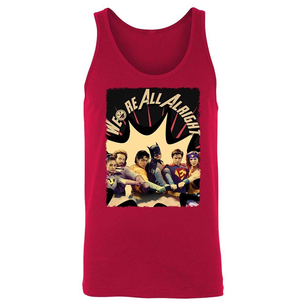 Unisex Jersey Tank - VBSJGR63 - Red - 6