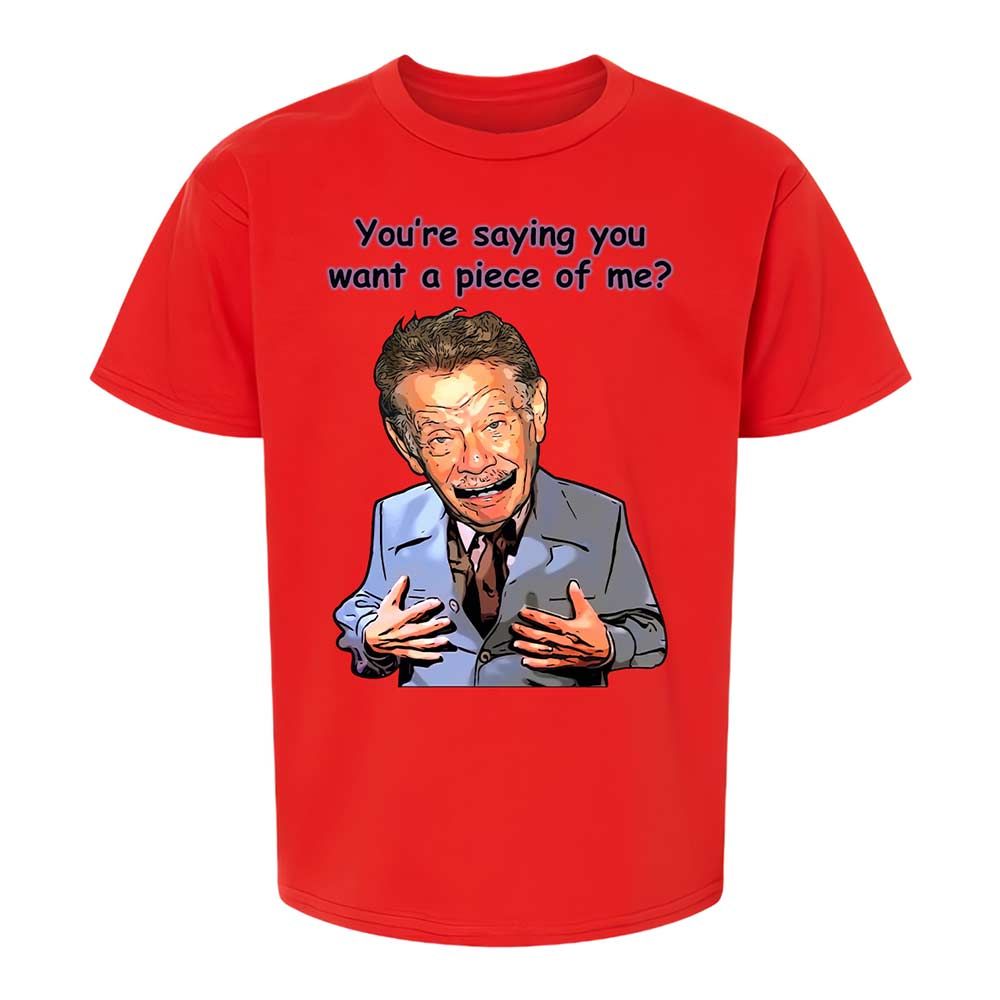 Kids T-Shirt - YB1XK6GJ - Red - 6