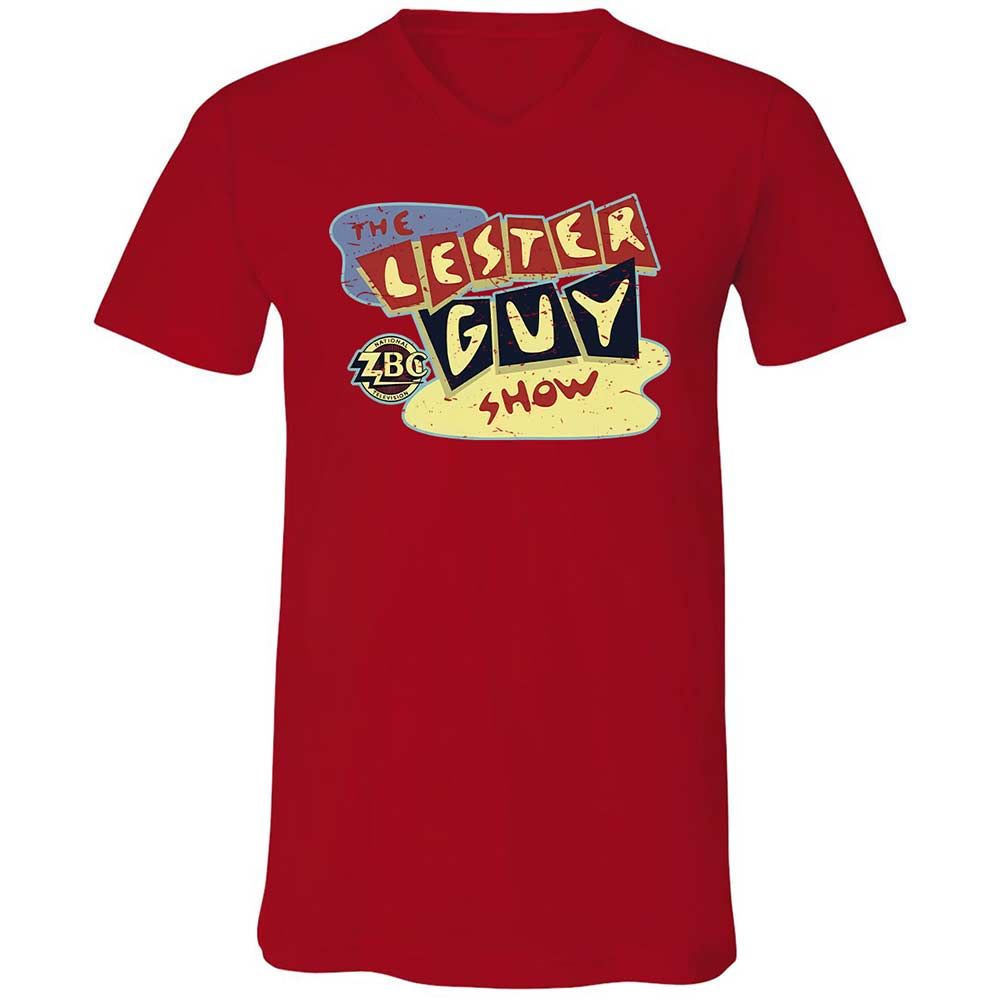 Unisex V-Neck T-Shirt - UR9XNNQV - Red - 6
