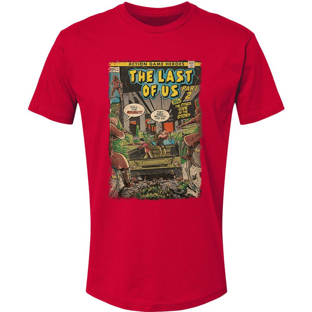 Premium Unisex T-Shirt - 7C57ZTZT - Red - 6