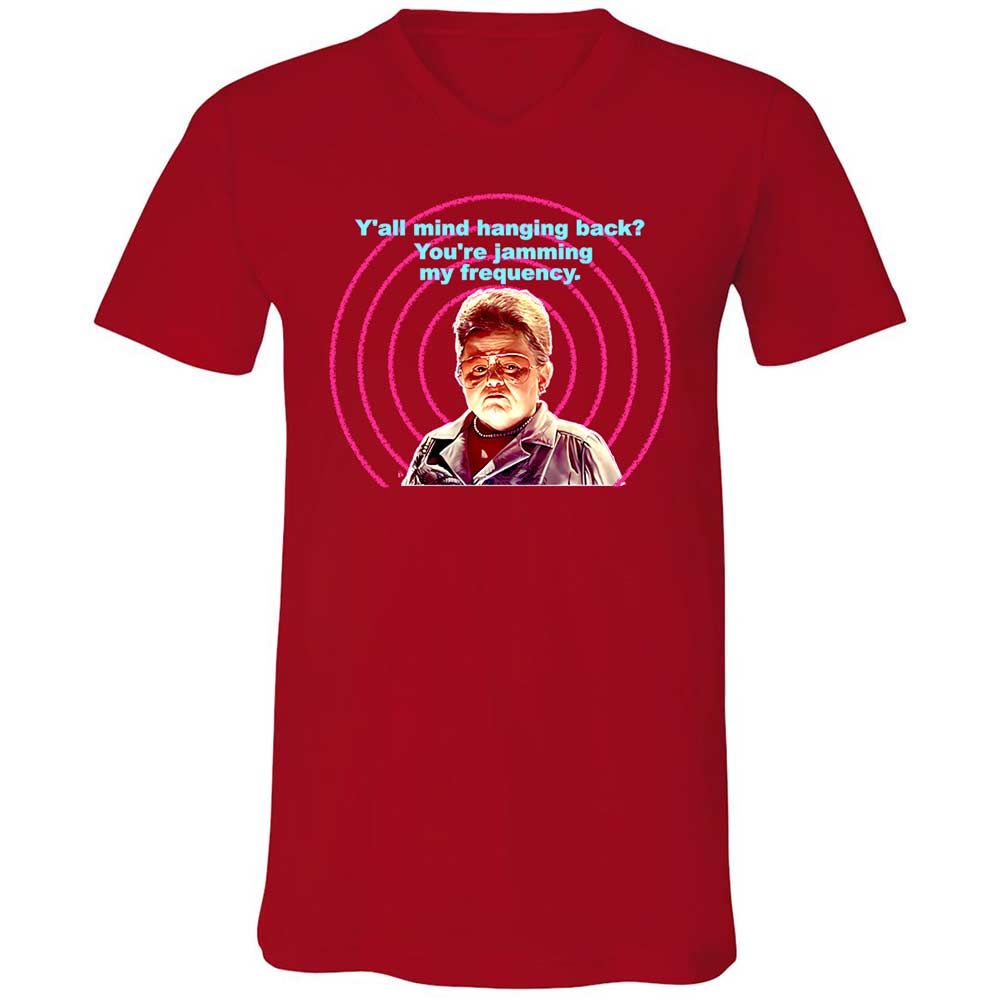 Unisex V-Neck T-Shirt - 1Q3HU76H - Red - 6
