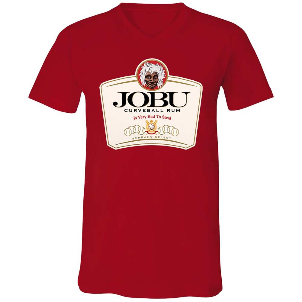 Unisex V-Neck T-Shirt - RLX1VLXW - Red - 6