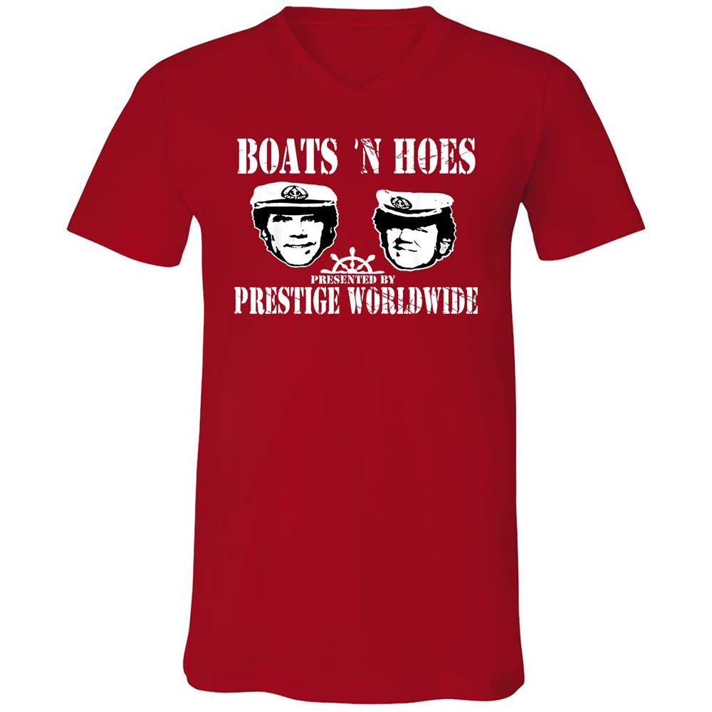 Unisex V-Neck T-Shirt - Y593G29A - Red - 6