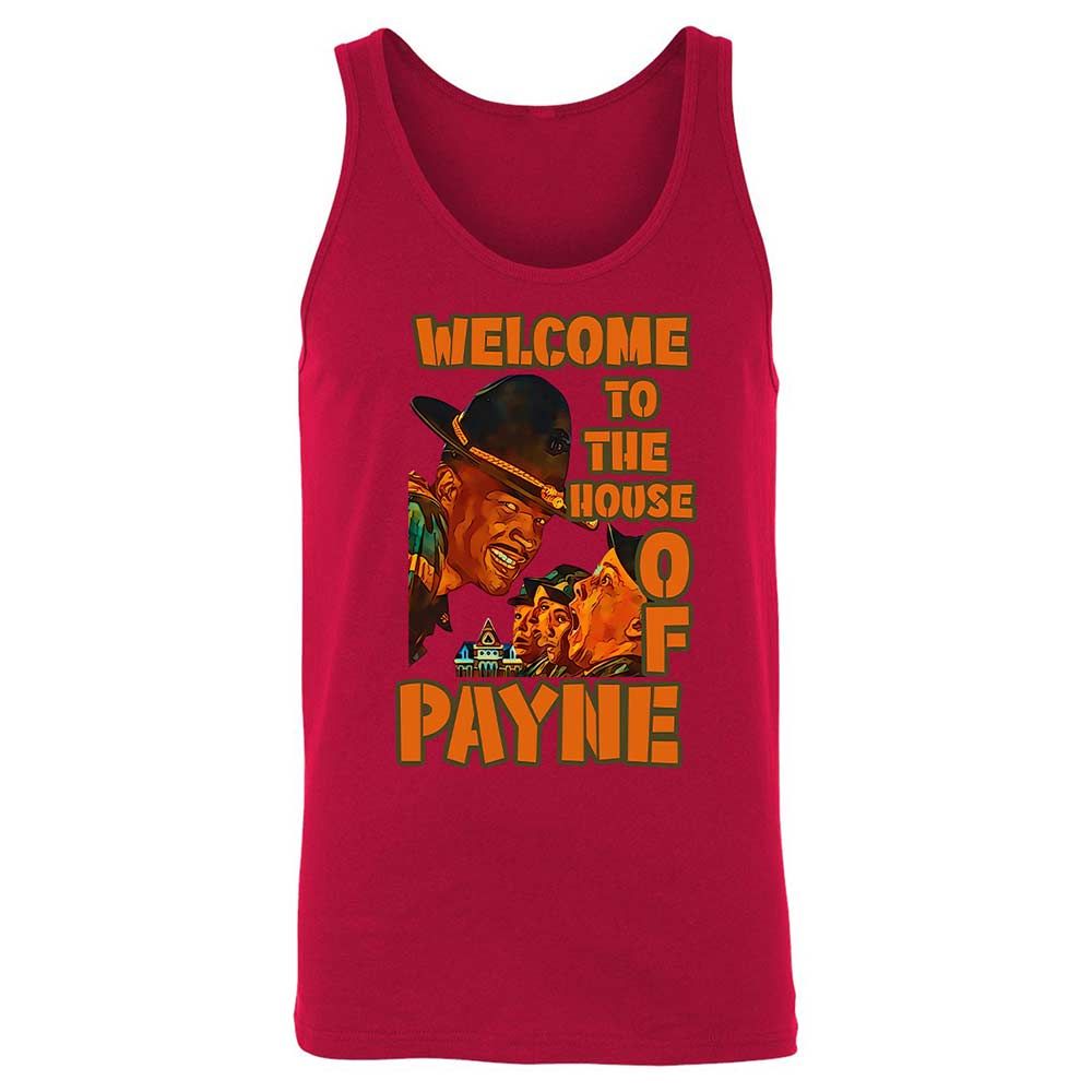 Unisex Jersey Tank - K7XYQZ8J - Red - 6