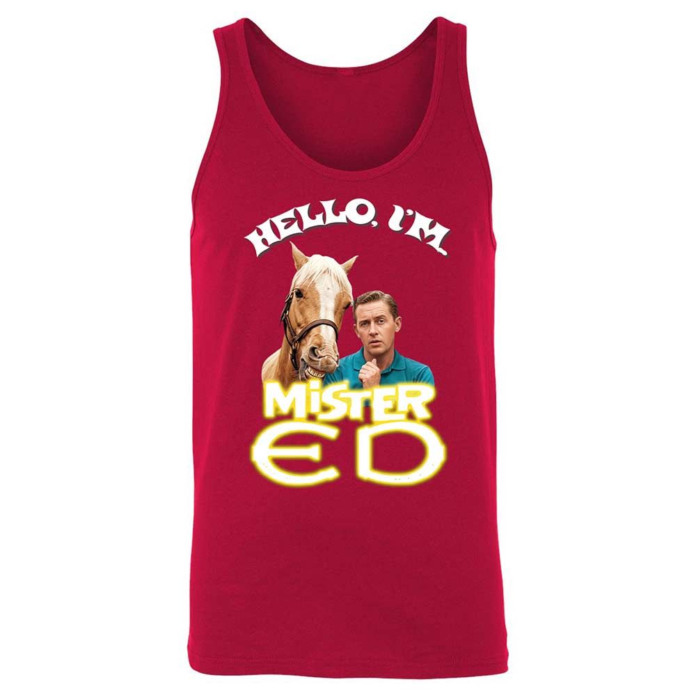 Unisex Jersey Tank - U3WG63NR - Red - 6