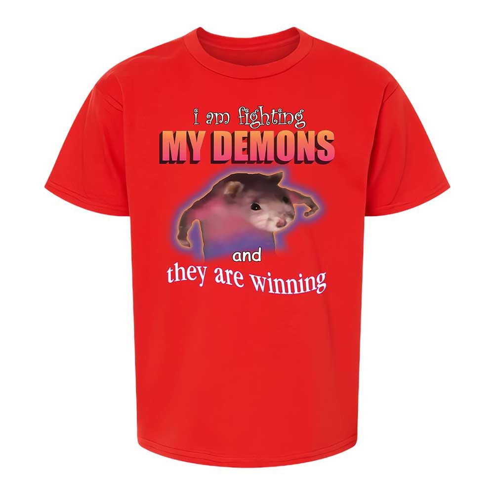 I'm fighting my demons - Red - 6