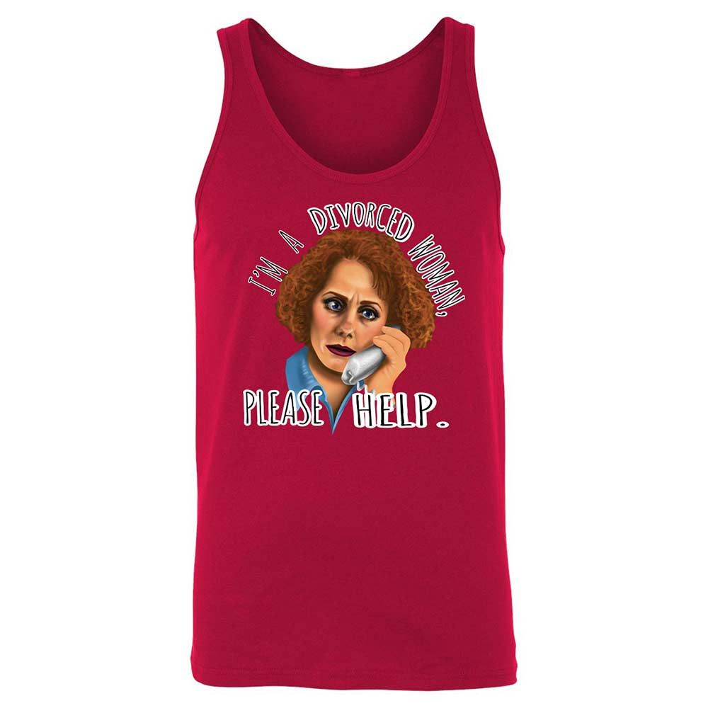 Unisex Jersey Tank - 1T94L4YG - Red - 6