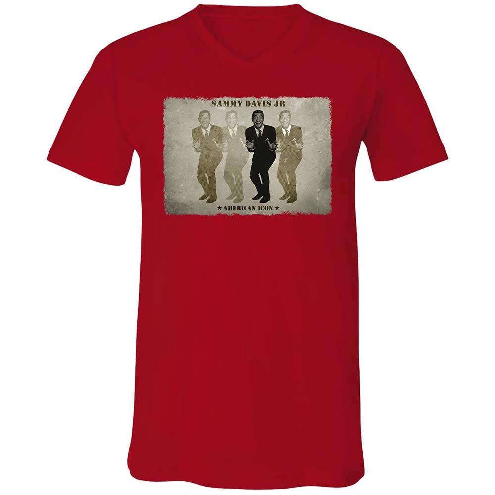 Unisex V-Neck T-Shirt - PHB5N4UR - Red - 6