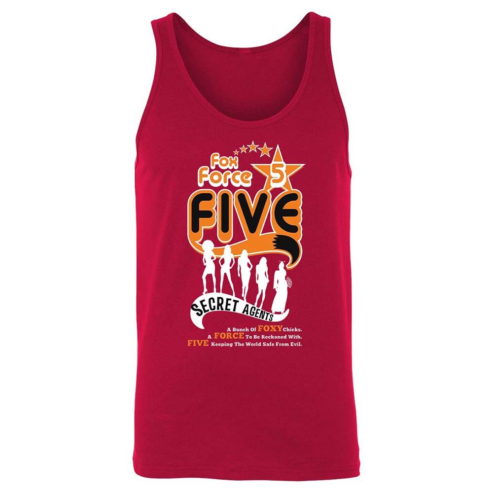 Unisex Jersey Tank - YCZQANQM - Red - 6