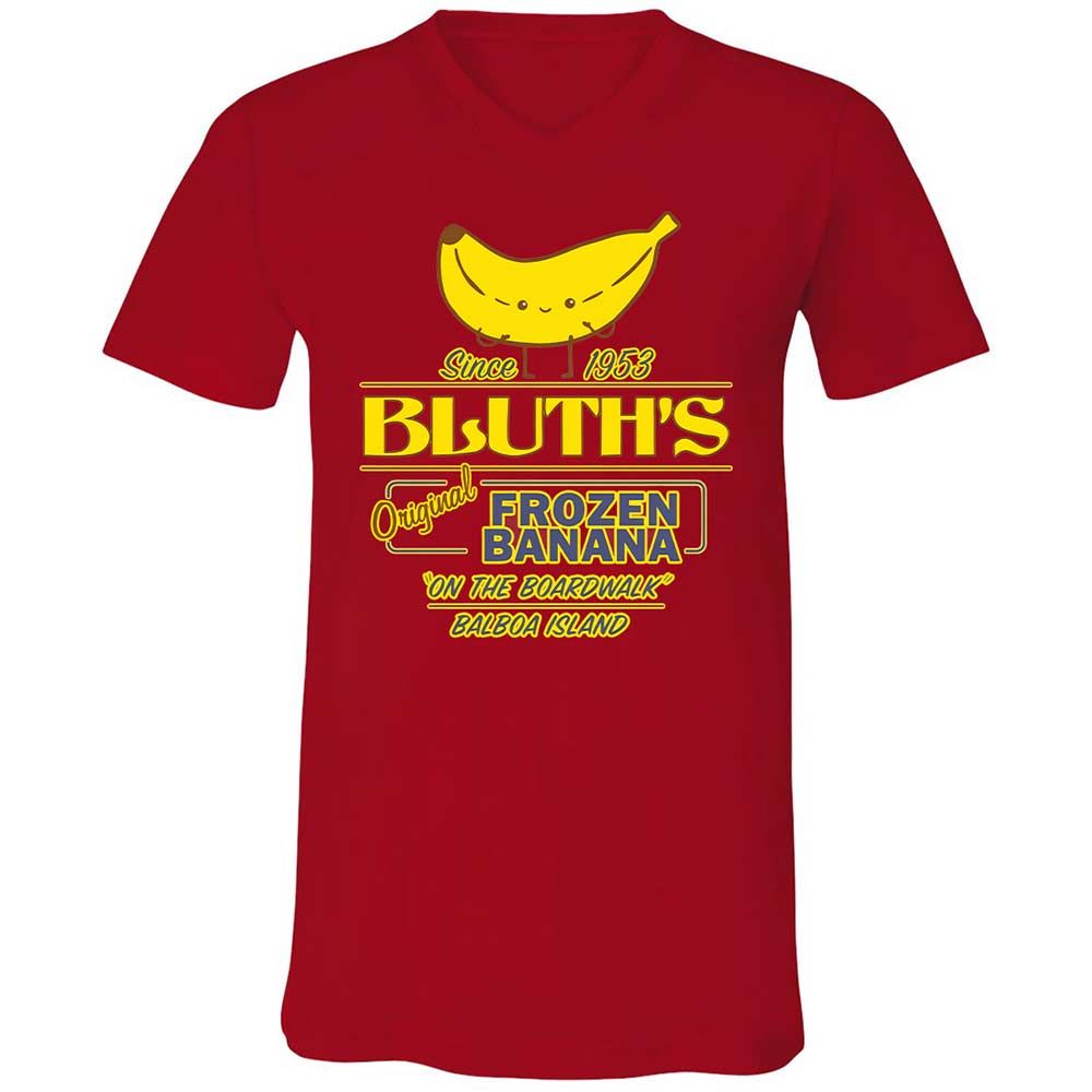 Unisex V-Neck T-Shirt - CVJP61S8 - Red - 6