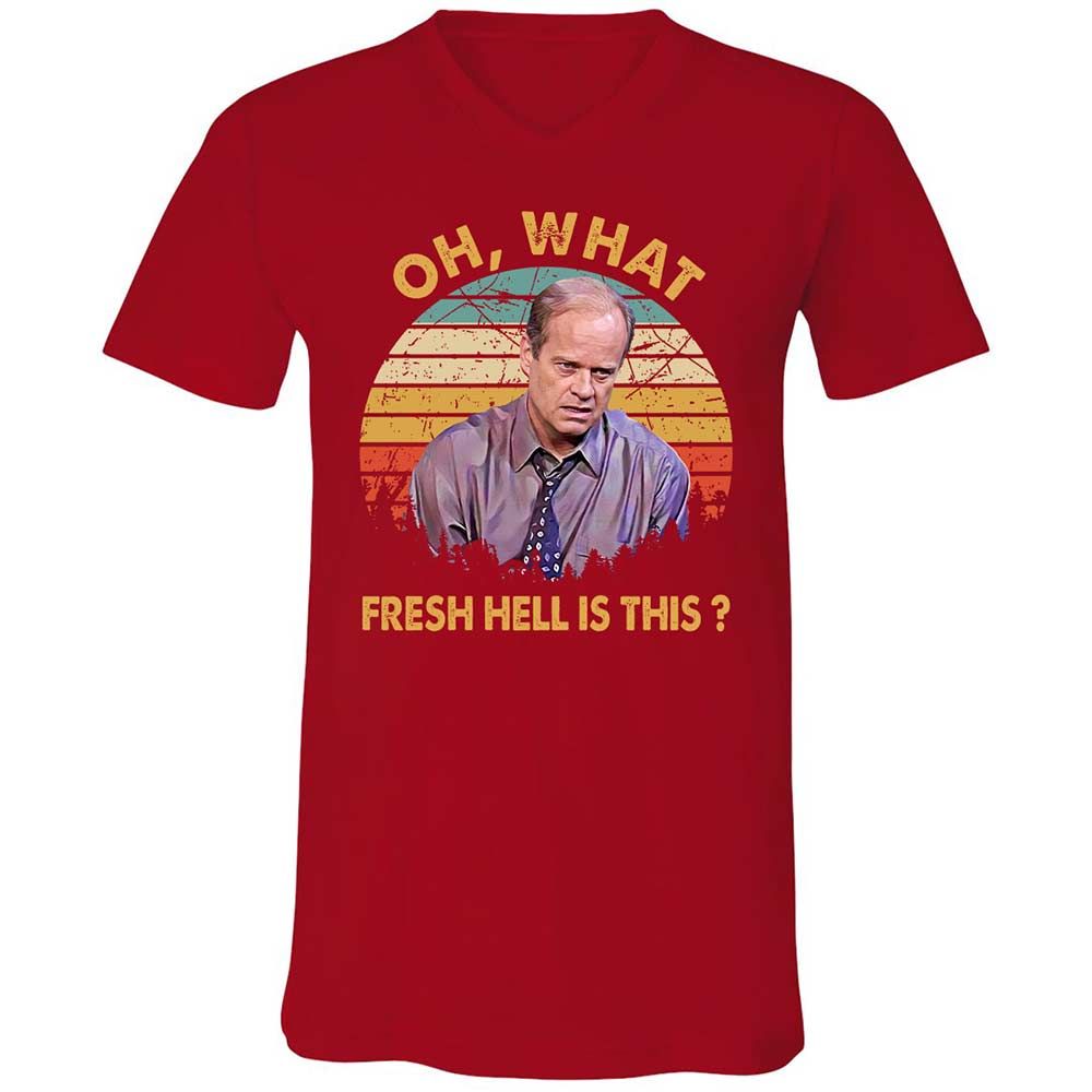 Oh What Fresh Hell Is This - Red - 6
