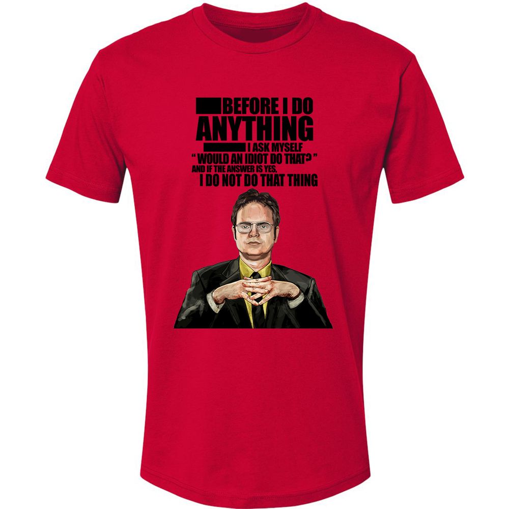 Premium Unisex T-Shirt - W2LE856H - Red - 6