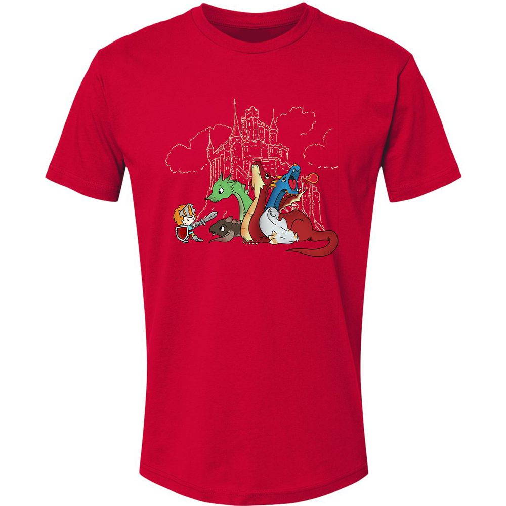 Premium Unisex T-Shirt - CDJF2TWB - Red - 6