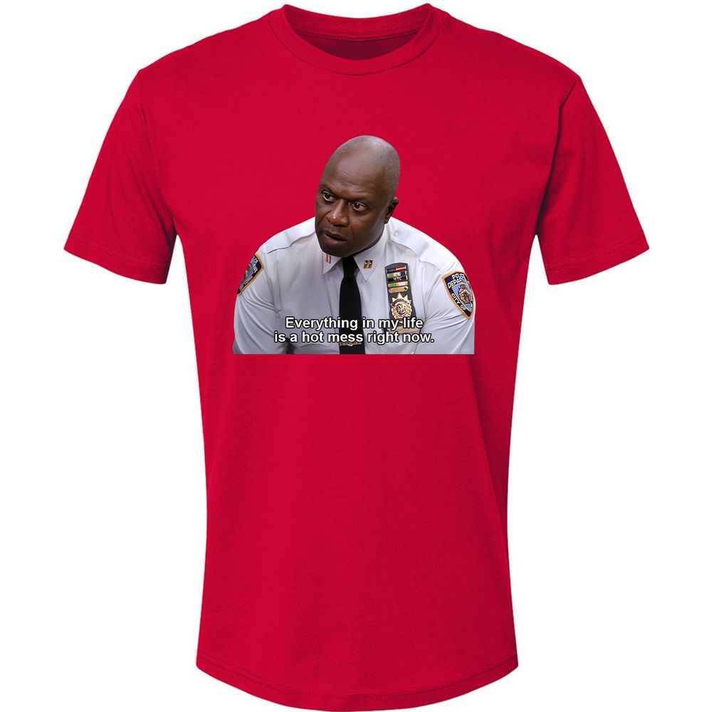 Premium Unisex T-Shirt - FMML98RH - Red - 6