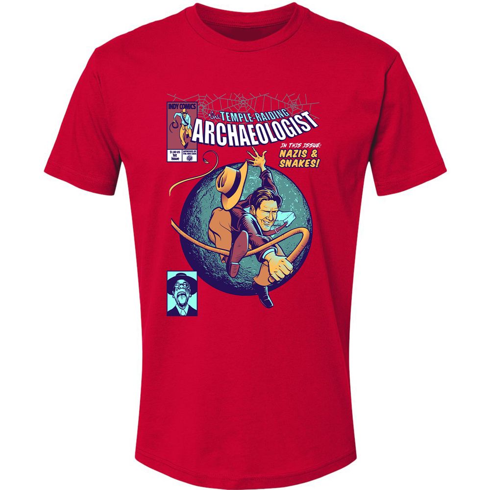 Premium Unisex T-Shirt - VLBW1GUV - Red - 6