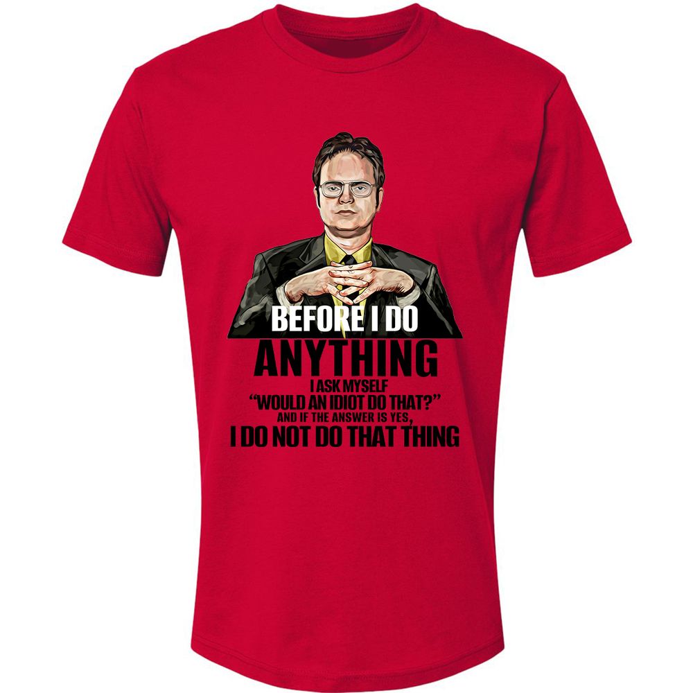 Premium Unisex T-Shirt - XASUZM6N - Red - 6