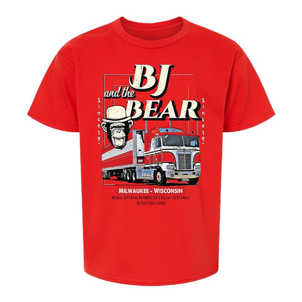 Kids T-Shirt - ATVXNT7R - Red - 6