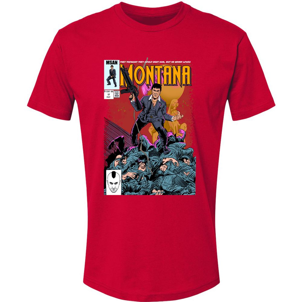 Premium Unisex T-Shirt - 6XNT11YB - Red - 6