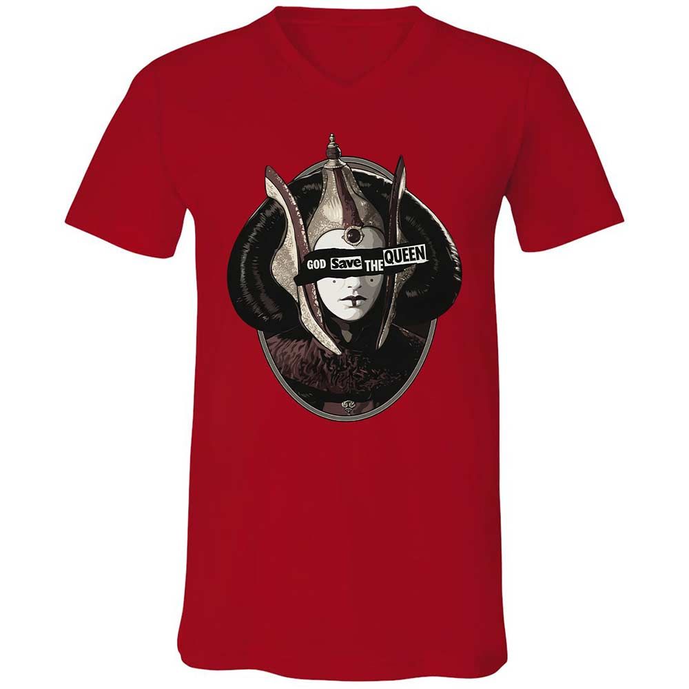 Unisex V-Neck T-Shirt - 2SYB9ULB - Red - 6