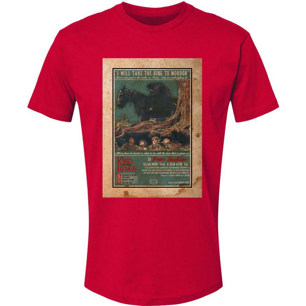Premium Unisex T-Shirt - 4EASJZPV - Red - 6