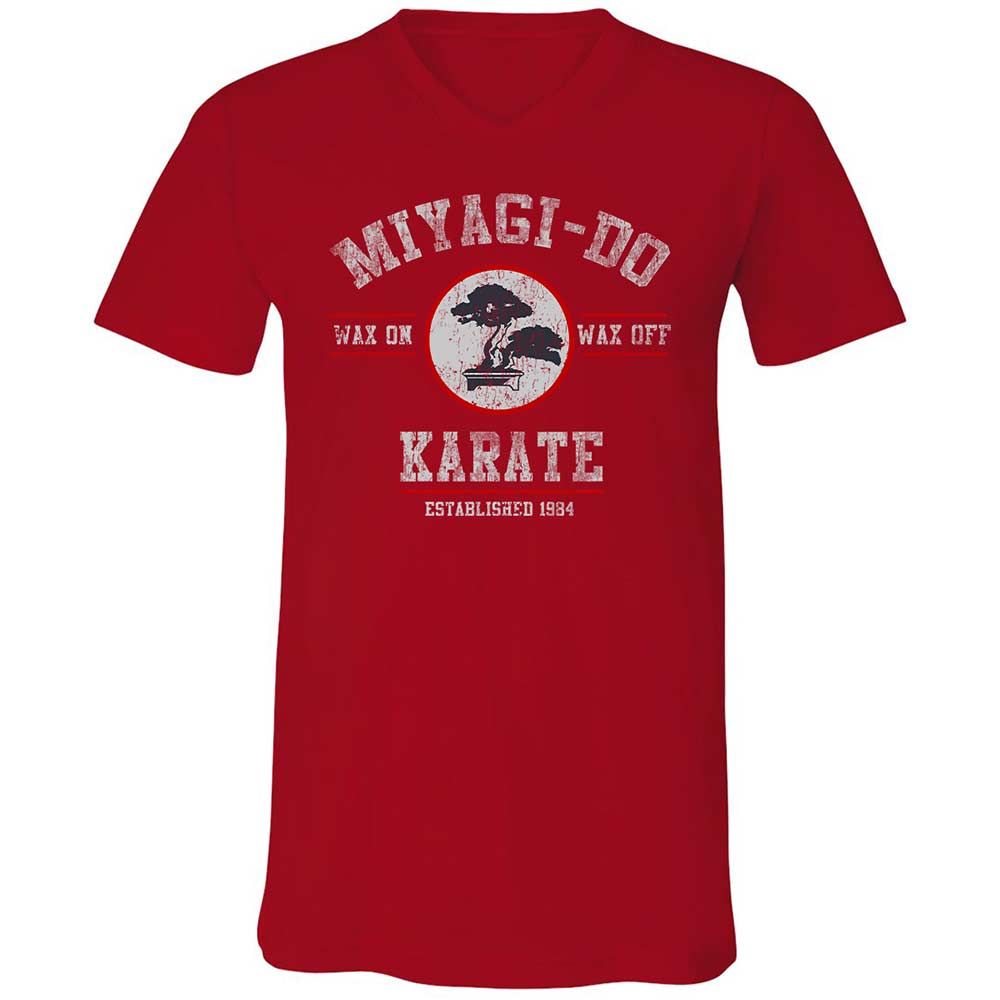 Unisex V-Neck T-Shirt - YSD1PHR9 - Red - 6