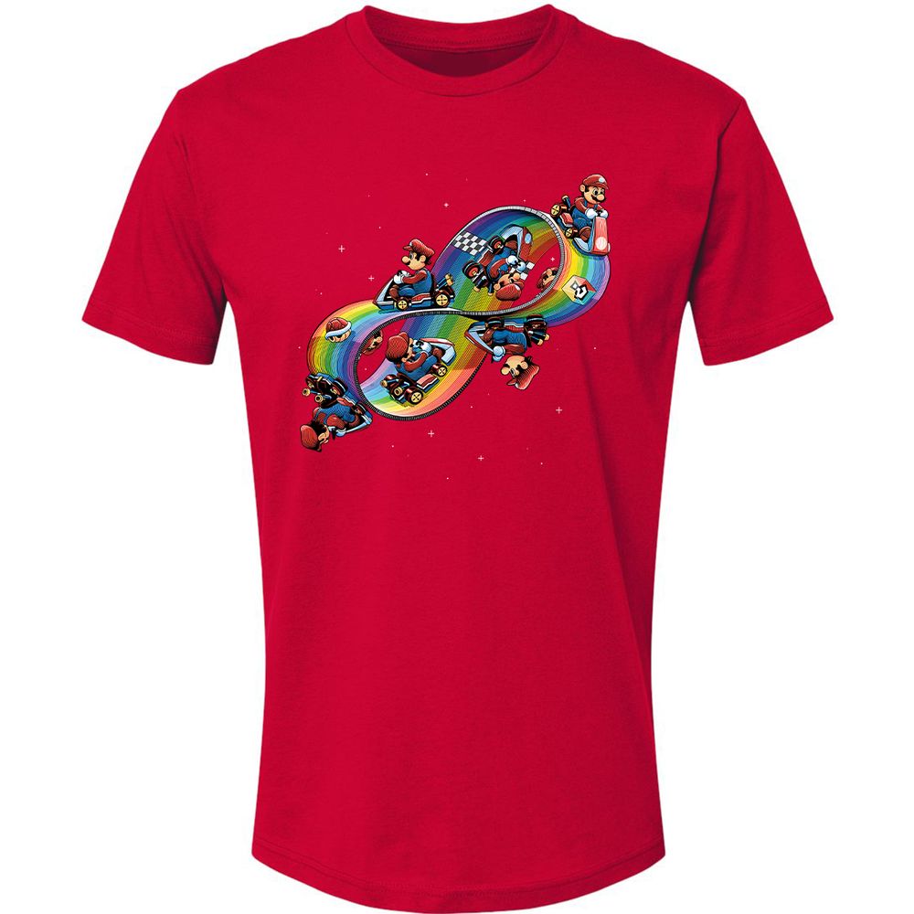 Premium Unisex T-Shirt - 7QX14UWB - Red - 6