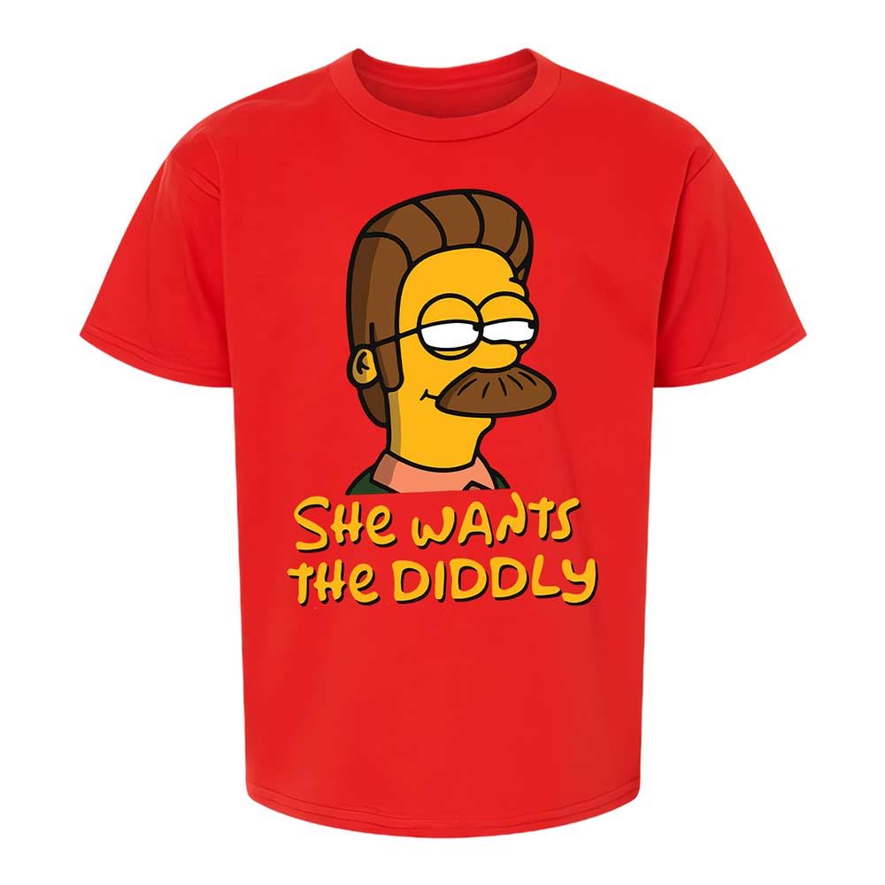 She Wants The Diddly - Red - 6