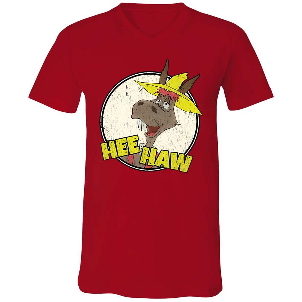 Unisex V-Neck T-Shirt - 188986X3 - Red - 6
