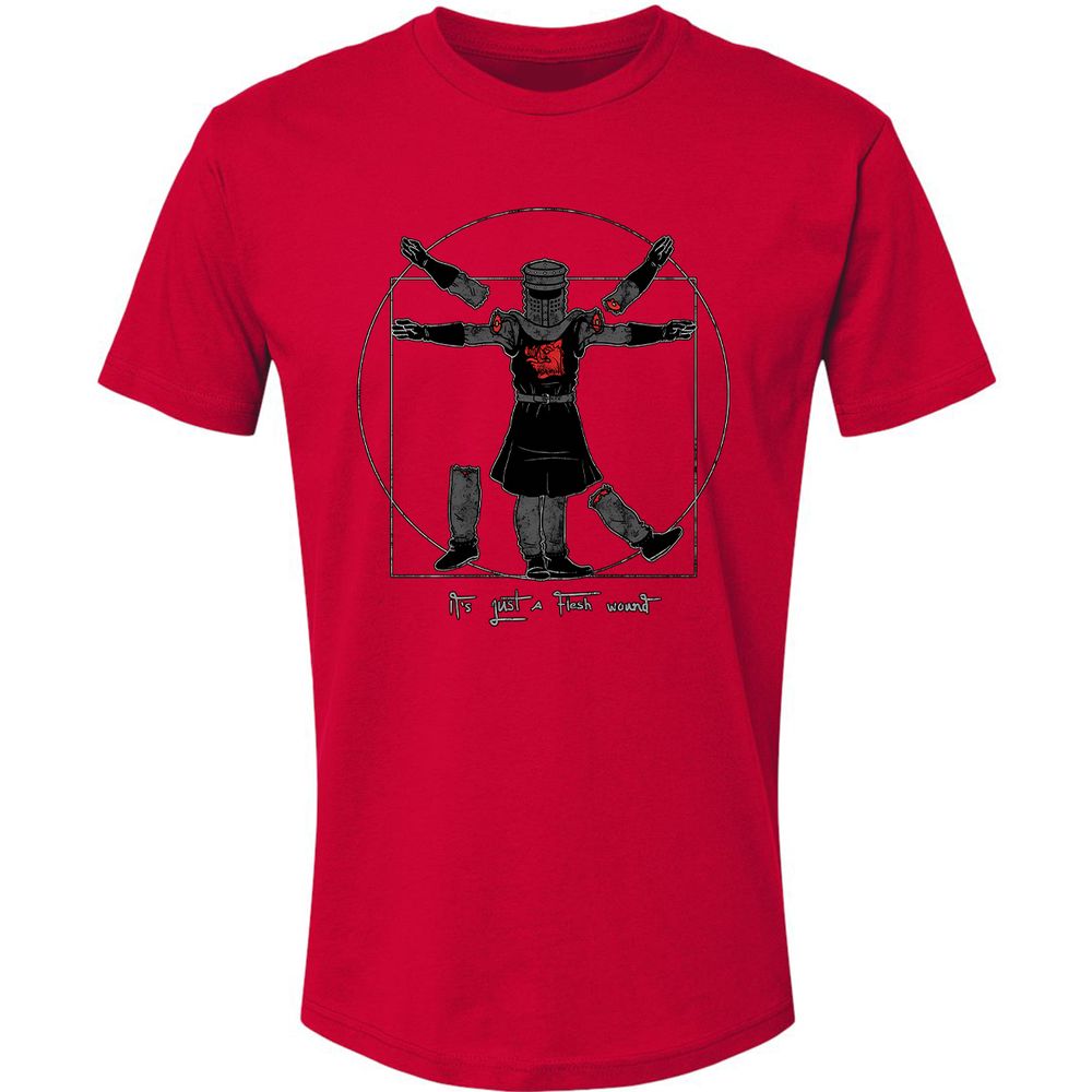 Premium Unisex T-Shirt - SNR7D85B - Red - 6