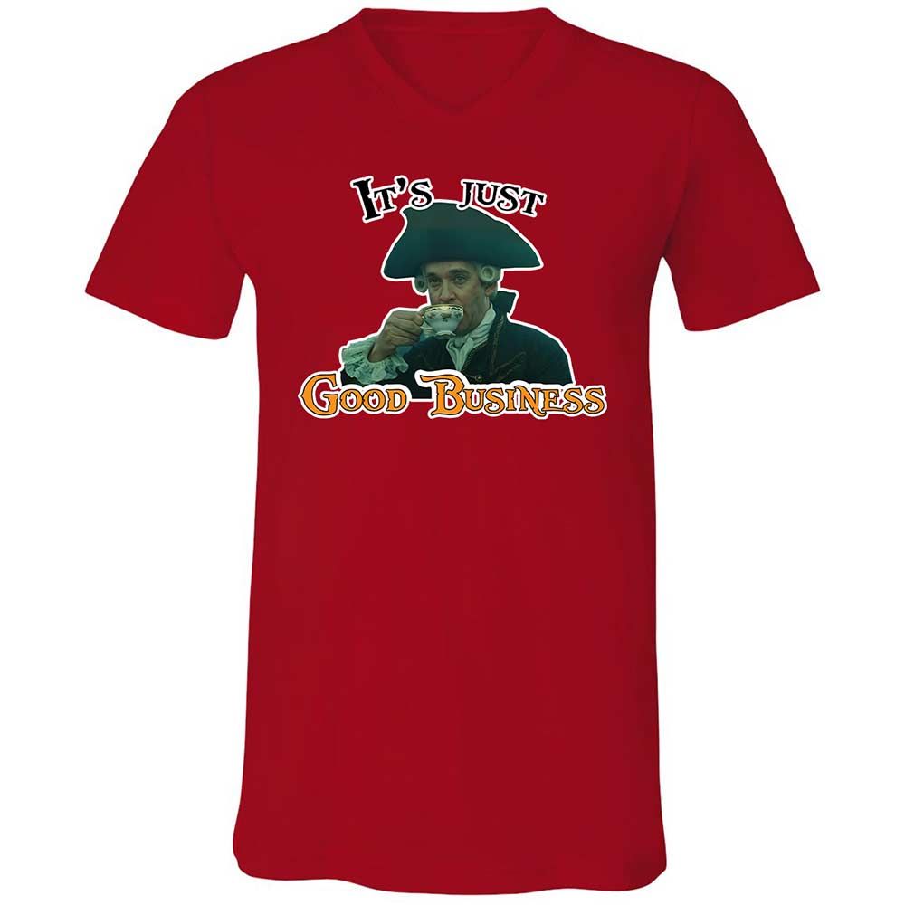 Unisex V-Neck T-Shirt - AFDBNQ8D - Red - 6