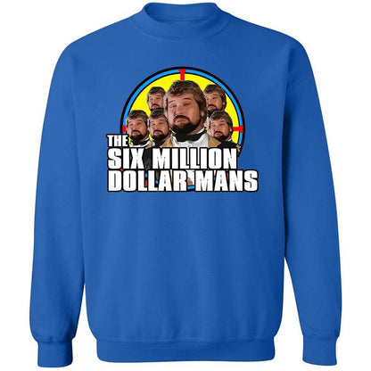 Classic Unisex Sweatshirt - White - Royal - 6