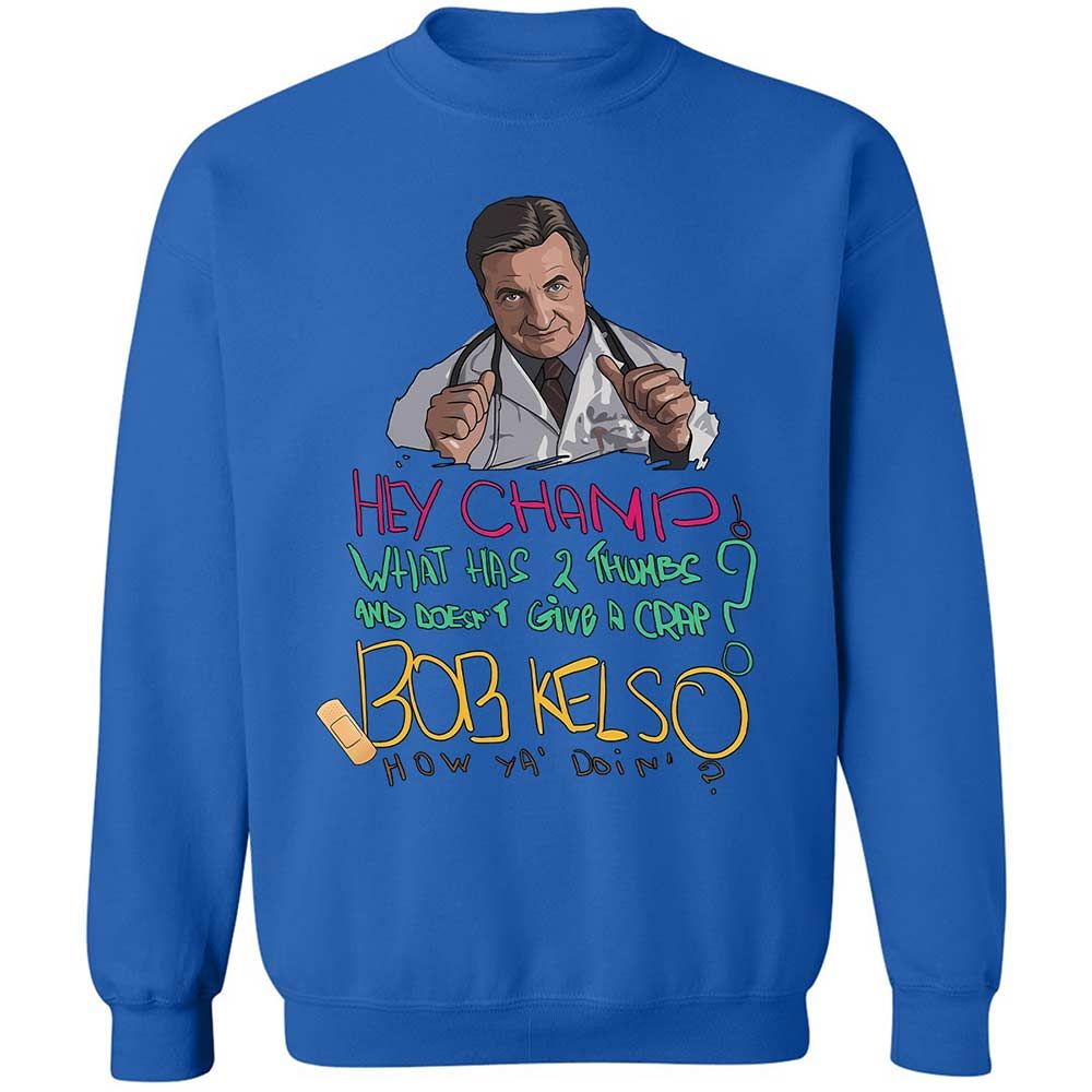 Classic Unisex Sweatshirt - QDW5MKJJ - Royal - 6