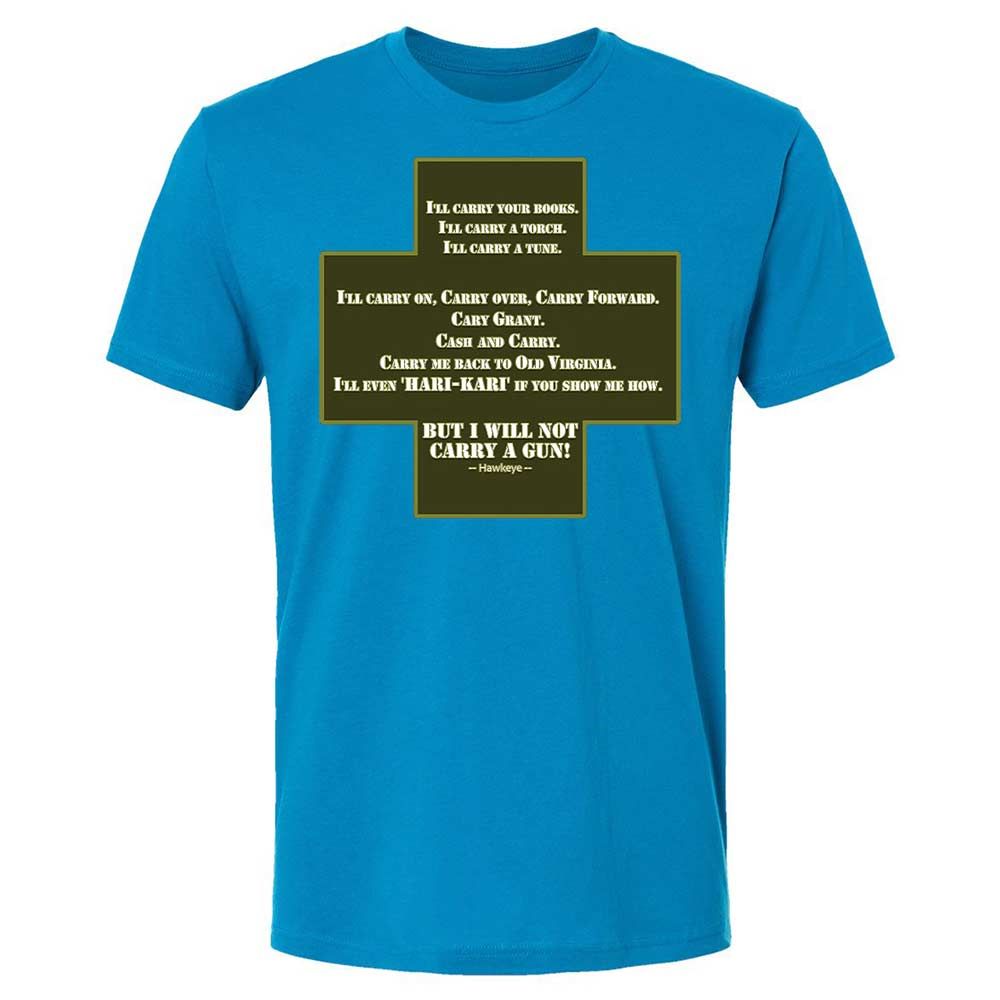 I Will Not Carry a Gun - Turquoise - 6