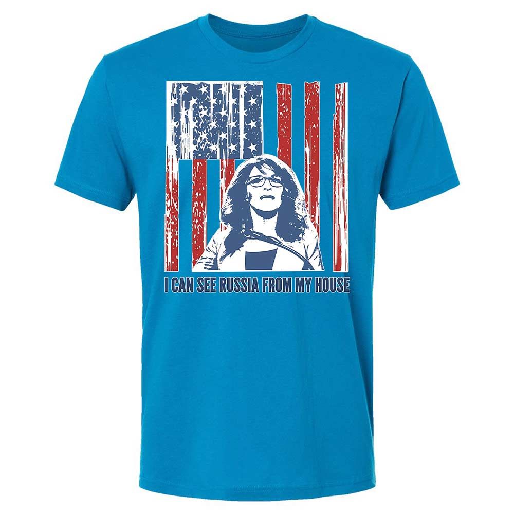 I can see Russia from my house - Turquoise - 6