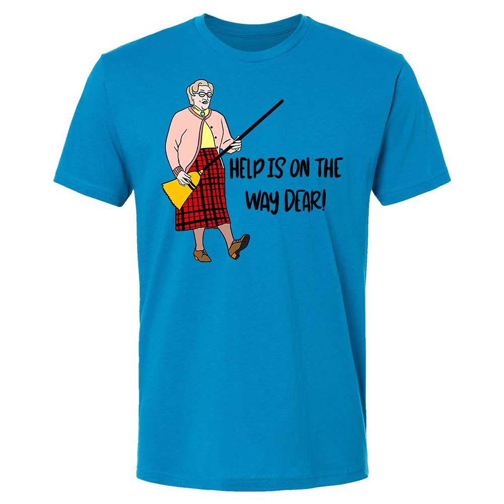 Help is on the way dear - Turquoise - 6
