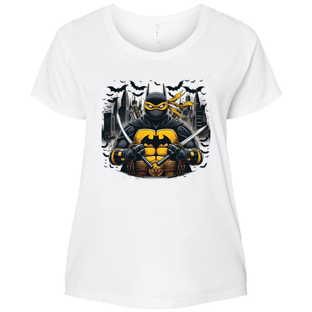 Ladies Curvy Jersey - UJ74H9ZB - White - 6