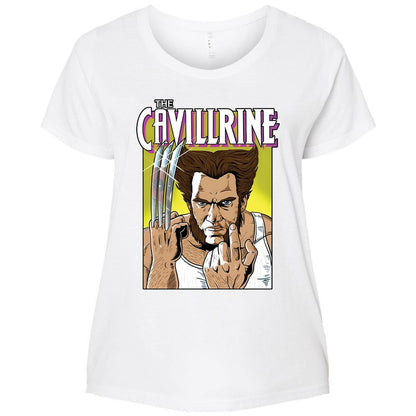 Ladies Curvy Jersey - 7HFVJBPX - White - 6