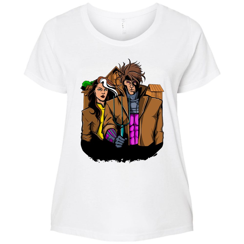 Ladies Curvy Jersey - 8GMZQDUJ - White - 6