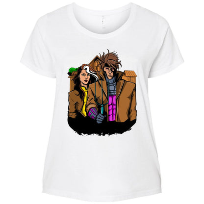 Ladies Curvy Jersey - 8GMZQDUJ - White - 6