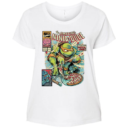 Ladies Curvy Jersey - F28MP4PY - White - 6