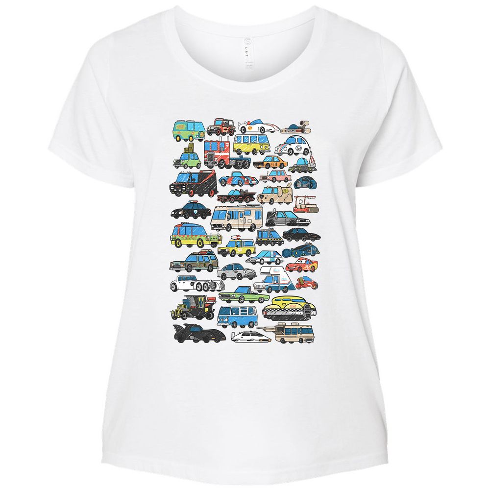 Ladies Curvy Jersey - ZN5178ZT - White - 6