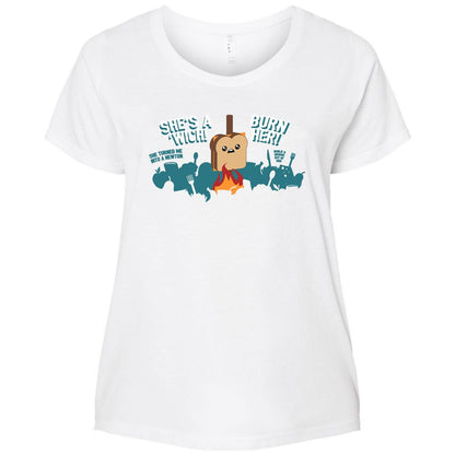 Ladies Curvy Jersey - SY5788M1 - White - 6