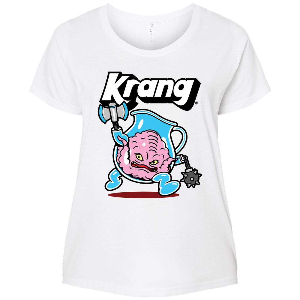 Ladies Curvy Jersey - T51XU6S2 - White - 6