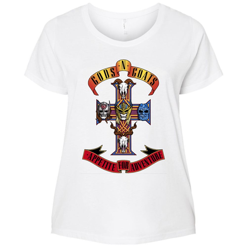 Ladies Curvy Jersey - ANRDPQBZ - White - 6