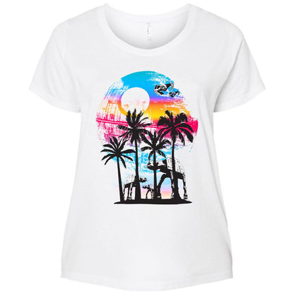 Ladies Curvy Jersey - LFVGDHQY - White - 6